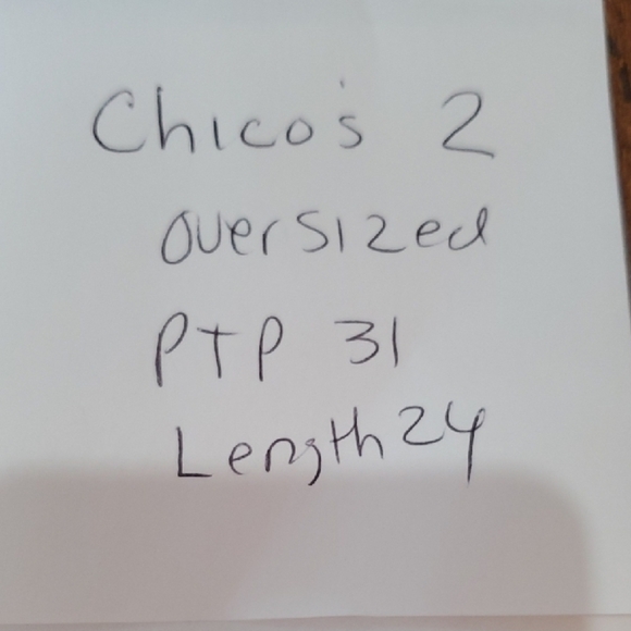 Chico's White Blouse with Pink Embroidery - Picture 13 of 13